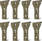 NACETURE Brick Hook Clips (8Pack) - Require More Than 1/8” Brick Wall Cement Gap., Fits 2-1/4 to 2-2/5 Inch Bricks Size...