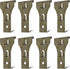 NACETURE Brick Hook Clips (8Pack) - Require More Than 1/8” Brick Wall Cement Gap., Fits 2-1/4 to 2-2/5 Inch Bricks Size...