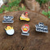 -Clucking Charms Value Pack of 5, Croc Charms, Chicken Lover, Funny Chicken Charms, Adult Charms...