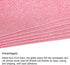 PATIKIL Glitter EVA Foam Sheets Soft Paper Non-Adhesive 11.8 x 7.8 Inch Pink for DIY Projects Pack of 10...