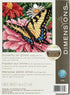 Dimensions 07232 Butterfly and Zinnias Nature Needlepoint Kit, 5" W x 5" H...