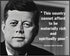 Posterizer 1 pcs-John F. Kennedy-Country Cannot Afford To Be Spiritually Poor-Quotes-Patriotic & Military Art-Gift for Policemen, Law Enforcement ...