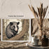 Posterizer 1 pcs- Possum on a tree with green leaves-Art for Animal Lovers- Gift for Men Women Entrepreneur Teens-Living Room Bedroom Decor- unfra...