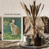 Posterizer 1 pcs- Brown rabbit in nature-Art for Animal Lovers-Floral Botanical Art- Gift for Men Women Entrepreneur Teens-Living Room Bedroom Dec...