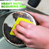 (6 Pack) Heavy Duty Scrub Sponges by SCRUBIT – Kitchen Dish, Sink and Bathroom Cleaning Scrubber Sponge - with Non-Smell Scouring Pad...