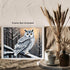 Posterizer 1 pcs-owl in nature-winter snowy scene in oil painting style-2-Art for Animal Lovers-Landscape & Nature Art-Decor for Home & Office- un...