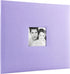 MCS Expandable 10-Page Fabric Scrapbook Album with Photo Opening Cover and 12 x 12 Inch Pages, 13.5 x 12.5 Inch, Lilac...