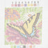 Dimensions 07232 Butterfly and Zinnias Nature Needlepoint Kit, 5" W x 5" H...