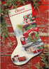 Dimensions Whimsical Counted Cross Stitch Kit Santa's Truck Stocking - 16"(1 Pc.) - Christmas Stocking, DIY Gift for Loved Ones, Ideal for Festive...