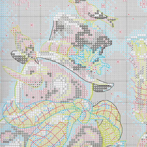 Dimensions Gold Collection Counted Cross Stitch 'Snowman & Friends' Personalized Christmas Stocking Kit, 18 Count White Aida, 16"...