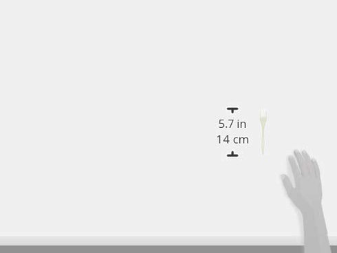 Medium Weight Cutlery, Fork, 1000/Carton