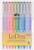 Uchida of America Le Pen .3mm Sets Bright 10pc Art Supplies, 10 Count