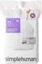 simplehuman Code K 35-45L, White, 20 ct
