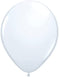Qualatex 5" White Latex Balloons (100ct)