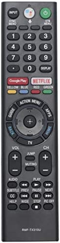 VINABTY Voice Remote Control Replacement fit for Sony Bravia TV X900F A8F A8G Series X830F X800G X750F X850F Z9F A9F OLED Series Television XBR65X900F XBR75X900F XBR85X900F XBR55X900F XBR49X900F