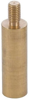 B&P Lamp 2 Inch Smooth Brass Shade Riser 1/4-27F