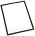 Winco Triple Fold Menu Cover, 12-Inch x 9.5-Inch, Black