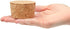 Size #34 Large Tapered Cork Plugs (2.49 x 2.22 x 1.47 In, 4 Pack)