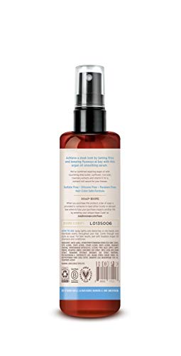 Soapbox Argan Oil Smoothing Serum, Anti-Frizz Serum For All Hair Types with Shea Butter & Vitamin E Repairs Damage & Controls Flyaways - Vegan, Cruelty and Gluten Free Smoothing Serum (5 Fl oz)