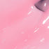 RARJSM Translucent Sheer Pink Gel Nail Polish LED UV Gel Soak Off Clear Pink French Manicure Nude Pink Jelly Nail Gel Polish Varnish Curing Requires 1pcs 15ml for Home Salon Nail Art DIY