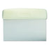 Dexter-Russell - Sani-Safe 19783 6" x 3" White Dough Cutter/Scraper with Polypropylene Handle