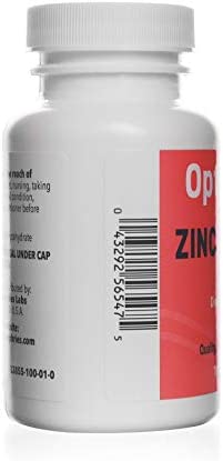 Zinc Sulfate 220 mg 100 Count Capsules | Dietary Supplement