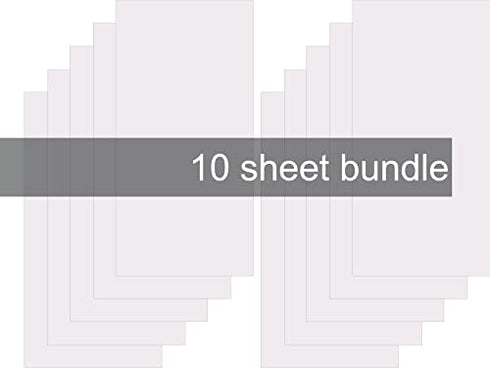 Siser Heat Resistant Transfer Material, TTD Easy Mask, Heat Transfer Tape for HTV, 10-6"x12" Bundle