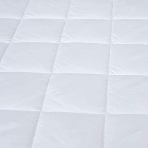 Zippered Mini Crib Mattress Protector,Waterproof Playard Mattress Encasement, Breathable and Absorbent, 6 Sides Fully Encased Pack N Play Mattress Cover.