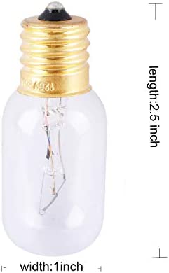 Microwave Light Bulb Compatible with LG,Frigidaire,6912W1Z004B 125V 30W Bulb,Appliance Light Bulb
