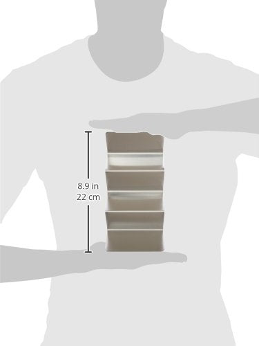 American Metalcraft TSH3 Stainless Steel Taco Holder, 2-3 Compartments, 4" x 8", Silver