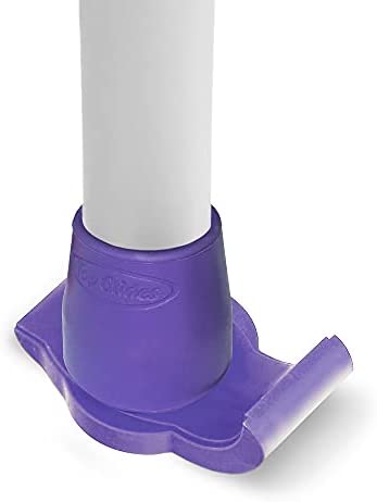 Top Glides DuraSki Extra Durable Walker Glide Skis for 1 1/8 Inch Tubes (Purple)