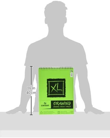 Canson XL Series Drawing, 9" x 12", Green