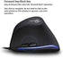 ZLOT Wired Vertical Mouse,Ergonomic Design USB LED Optical Mouse with 6 Buttons and 4 Adjustable Sensitivity 1200/1600/2400/3200 DPI for Office, Gaming, PC, Computer,Laptop,Desktop,Black …