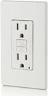 Leviton GFTR1-W Self-Test SmartlockPro Slim GFCI Tamper-Resistant Receptacle with LED Indicator, Wallplate Included, 15-Amp, White, 1-Pack
