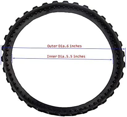 ATIE MX8 Elite MX6 Elite MX8 MX6 Pool Cleaners Tire Track R0526100 Replacement for Zodiac MX8 Elite, MX6 Elite, MX8, Mx6 Pool Cleaner Tire Track R0526100 (2 Pack)