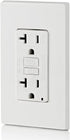Leviton GFTR2-W Self-Test SmartlockPro Slim GFCI Tamper-Resistant Receptacle with LED Indicator, Wallplate Included, 20-Amp, White