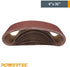 POWERTEC 110113 4 x 36 Inch Sanding Belts | 120 Grit Aluminum Oxide Sanding Belt | Premium Sandpaper – 3 Pack