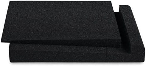 Sound Addicted - Studio Monitor Isolation Pads for 5 Inch Monitors, Pair of Two High Density Acoustic Foam which Fits most Speaker Stands | SMPad 5
