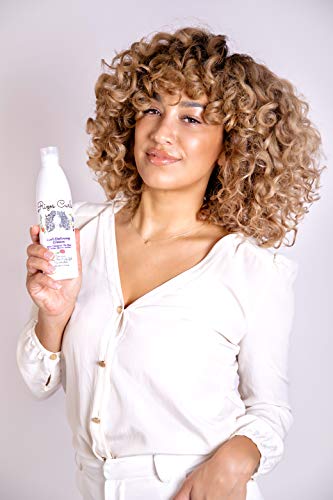 Rizos Curls 4-Step Travel Kit for Curly Hair: Curl Defining Cream, Shampoo, Conditioner, Refresh & Detangle (2 fl oz each)