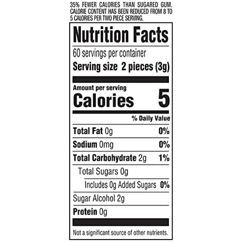 ORBIT Bubblemint Sugar Free Chewing Gum, 120 Count (Pack of 1) - Packaging May Vary