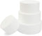 Round Foam Cake Dummy Set, 4 Tiers for Display, Arts and Crafts (White)