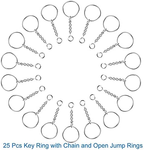 Selizo 100Pcs Key Chain Rings Bulk with Tassel for Tassel Keychain