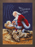 Janlynn Counted Cross Stitch Kit, Kneeling Santa