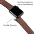 Vintage Leather Bands Compatible with Apple Watch Band 38mm 40mm 41mm 42mm 44mm 45mm 49mm,Genuine Leather Retro Strap Compatible for Men Women iWatch Ultra SE Series 8/7/6/5/4/3/2/1(Brown/Black)
