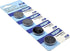 HQRP 4-Pack Coin Lithium Battery Compatible with Accu-Chek Guide Blood Glucose Monitoring System, Sugar Monitor Meter