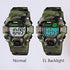 CakCity Boys Camouflage LED Sports Kids Watch Waterproof Digital Electronic Military Wrist Watches for Kids with Silicone Band Alarm Stopwatch Watches Age 5-10