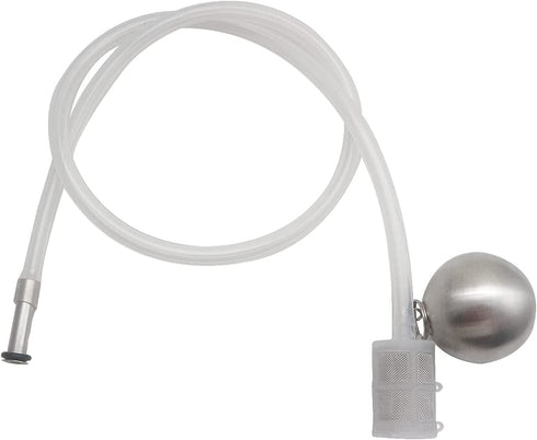 304 Stainless Home Brew Beer FermZilla Ball Floating Beer Keg Liquid Dip Tube with Floating Dip Tube Filter and 80CM Silicone Dip Tube