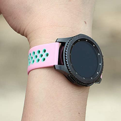 Gizmo Watch Band Replacement for Kids, 20mm Quick Release Watch Band for Men and Women, Soft Silicone Watch Band with Air Holes