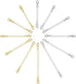 Paxcoo 12Pcs Chain Extender Jewelry Necklace Lobster Clasps and Closures for Necklace Bracelet Jewelry Making Supplies