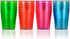 DecorRack 2 Oz Neon Shot Glasses, Plastic Shot Cup, Disposable Party Cups, Mini Cups Shot Glasses (24 Pack)